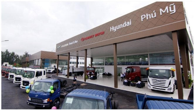 Nam Viet Motor chỉ định Hyundai Phú Mỹ làm đại lý kiểu mẫu
